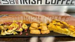 RECETAS CON FREIDORA DE AIRE  TORTILLA DE PATATAS Y ALCACHOFAS CON JAMON!!