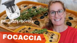 Receta de FOCACCIA súper FACIL con THERMOMIX* PAN ITALIANO