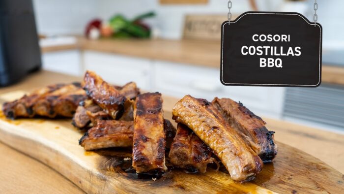 Receta de costillas barbacoa en freidora de aire Cosori – ¡Deliciosas!