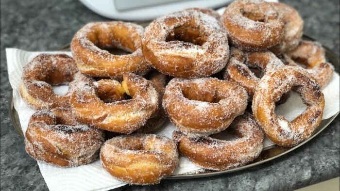 Rosquillas fritas (receta de mi madre) con Thermomix/ Justa Molina. #CocinandoconJusta