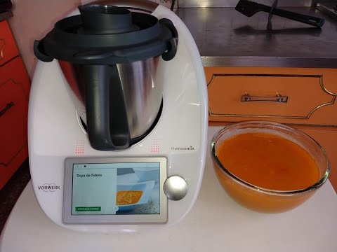 SOPA DE PASTA con THERMOMIX TM5 y TM6