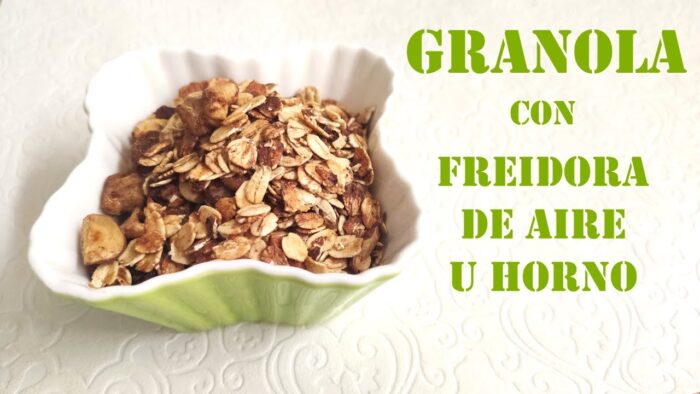 SUB) Granola en Freidora de aire u Horno #granola #freidoraaire #subtitle #sub