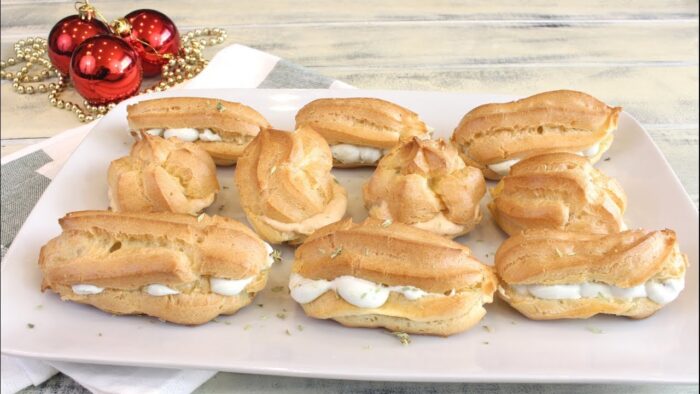 Saladitos de pasta choux con Thermomix ideales para NAVIDAD