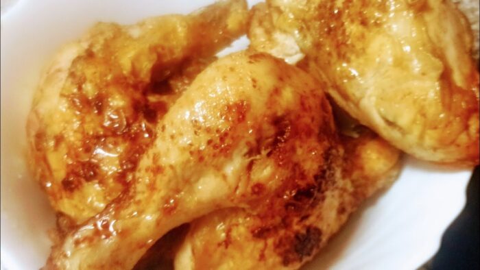 Sorprendente!! pollo en freidora de aire con un marinado especial