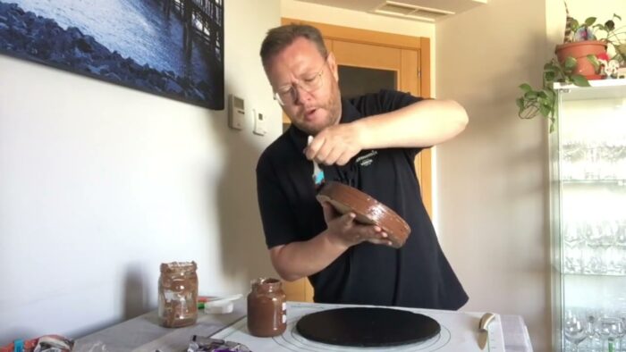 Tarta Huesitos con Thermomix y José Ángel.