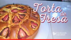 Torta de fresa I en freidora de aire #chefman – Receta México 2022 #cocinandoconamor