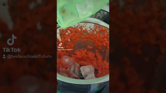 nieve de mamey con #thermomix