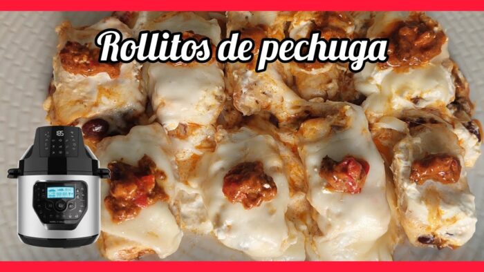 ¡Deliciosas pechugas de pollo rellenas en freidora de aire: El secreto culinario que te hará adicto!