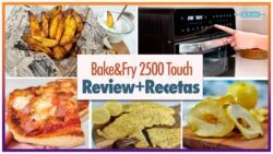 👉 ¡Nuevo! Horno Freidora de Aire Bake & Fry 2500 Touch de Cecotec ✅ Patatas Deluxe en Airfyer 😋