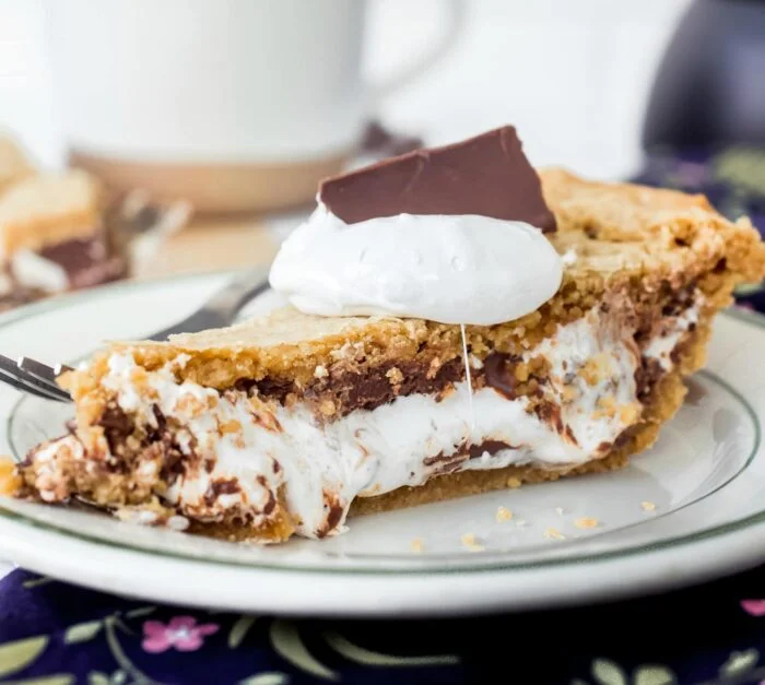 S’mores Pie – Una receta loca y deliciosa de pastel