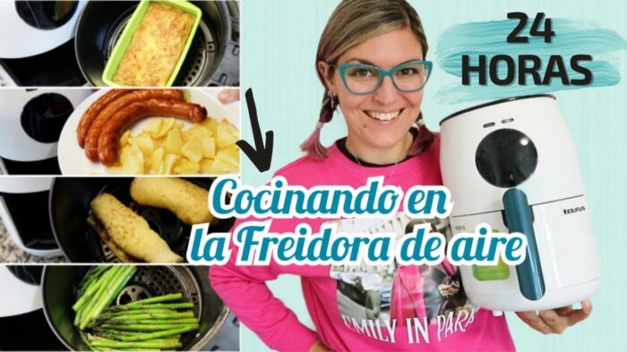 24 HORAS COCINANDO en la FREIDORA DE AIRE *Recetas FREIDORA SIN ACEITE*