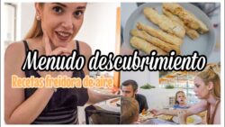 3 RECETAS con FREIDORA de AIRE🍗| RATITOS en FAMILIA👨‍👩‍👧‍👦👶| VLOG @littleehappymom #banggood