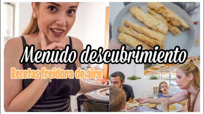 3 RECETAS con FREIDORA de AIRE🍗| RATITOS en FAMILIA👨👩👧👦👶| VLOG @littleehappymom #banggood