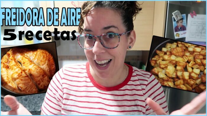 5 RECETAS en FREIDORA de AIRE | 5 RECETAS en FREIDORA sin ACEITE Taurus Air Fry Digital