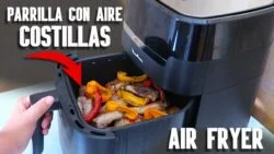 AIR FRYER COMO HACER COSTILLA DE CERDO COMO USAR FREIDORA DE AIRE (vapor) LA CHEF