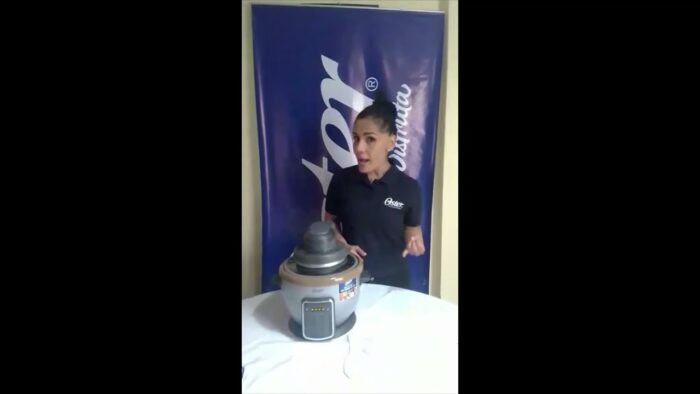 Arrocera 10 en 1 Oster con freidora de aire