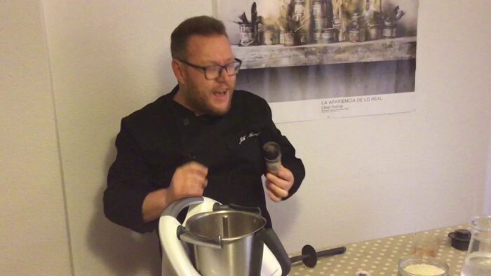 Arroz meloso con calamares con Thermomix y José Ángel