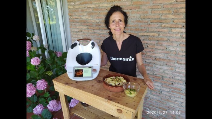 Bacalao confitado al ajoarriero con thermomix® #TM5 #TM6