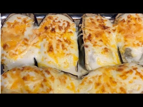 Berenjenas rellenas de atún en Monsieur Cuisine o Thermomix. Recera ganadora de 'El mes del Atún'