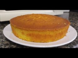 Bizcocho de Naranja Sin Gluten, Sin Azúcar con Thermomix