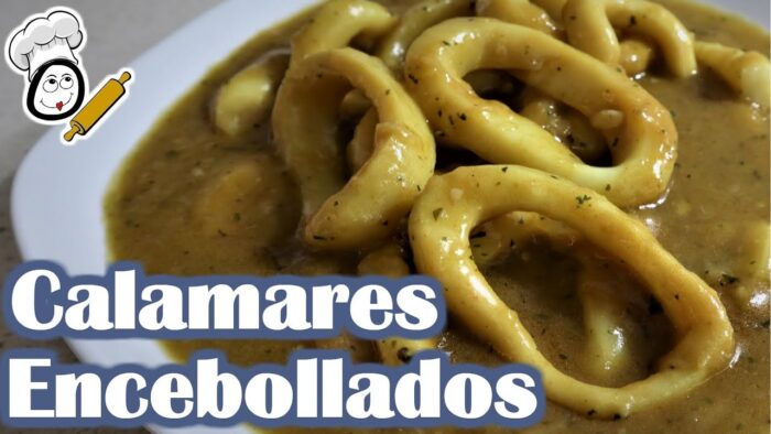 🦑 CALAMARES ENCEBOLLADOS EN THERMOMIX®