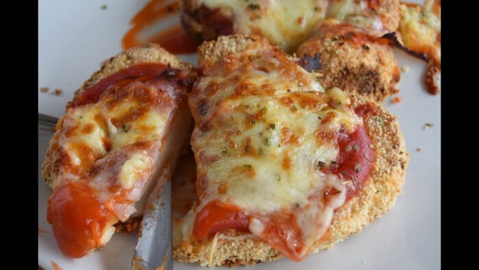 💚 COLIFLOR AL HORNO O FREIDORA DE AIRE CON TOMATE Y QUESO