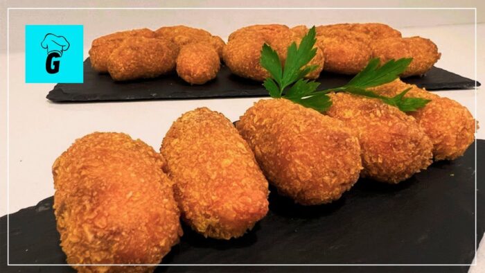 CROQUETAS DE CHORIZO Y QUESO SIN GLUTEN | CON PANIFICADORA Y FREIDORA DE AIRE