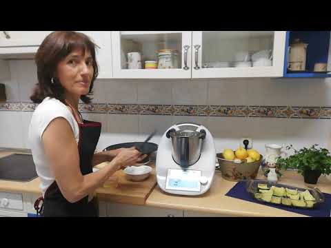 Calabacines rellenos de pavo con thermomix