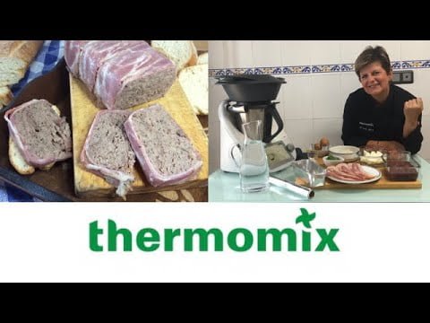 Cocina con Thermomix un Paté de campaña en terrina