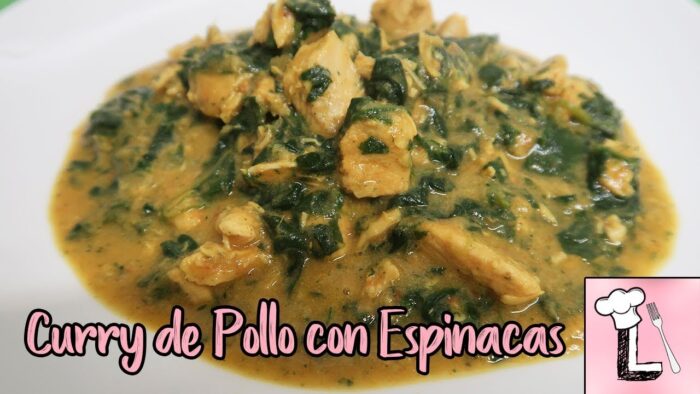 Como hacer CURRY DE POLLO CON ESPINACAS | Receta Thermomix