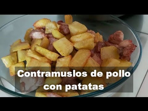 Contramuslos de Pollo con Patatas en Freidora de Aire CECOFRY