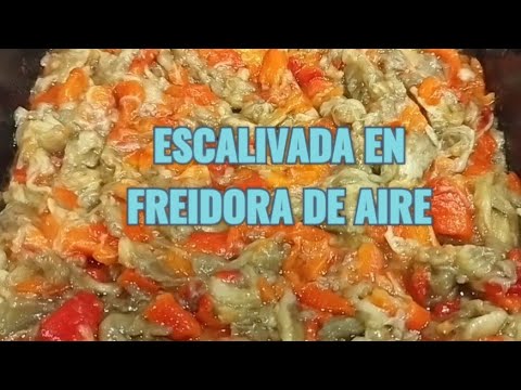 ESCALIVADA EN FREIDORA DE AIRE #airfryer
