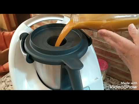 Fideuá de mariscos en Thermomix