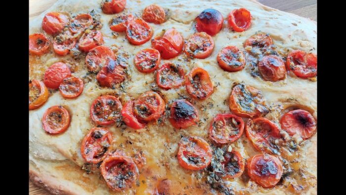 Focaccia di Puglia con thermomix® #TM6 #TM5 #TM31 #TM21