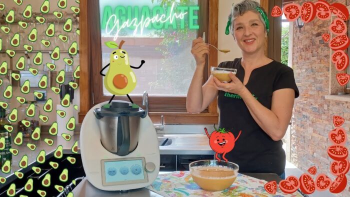 🥑🍅 GAZPACHO DE AGUACATE 🍅🥑 SOPA FRÍA 🥇 con Thermomix® #TM6 #TM5 #TM31 🔝