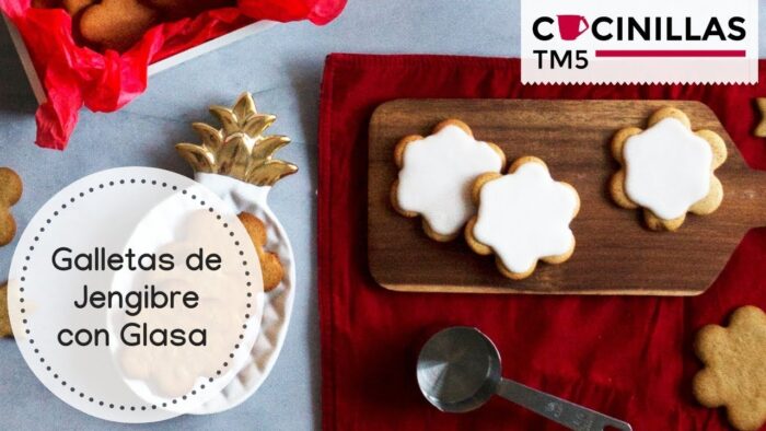 Galletas de Jengibre con Glasa Real | Recetas Thermomix