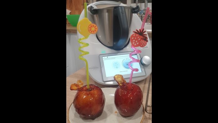 MANZANAS DE CARAMELO CON THERMOMIX TM6