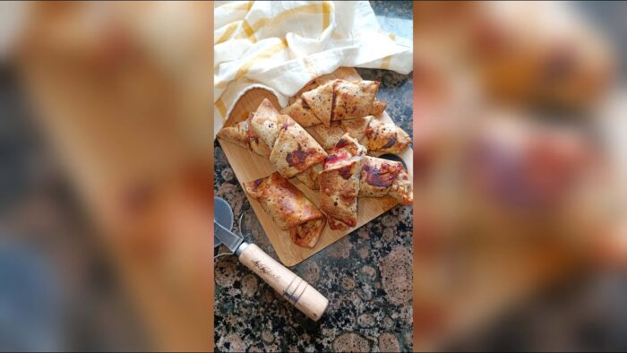 🍕MINI CROISSANTS DE PIZZA CON FREIDORA DE AIRE🍕