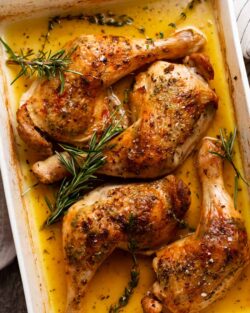 Marylands de pollo con hierbas y ajo