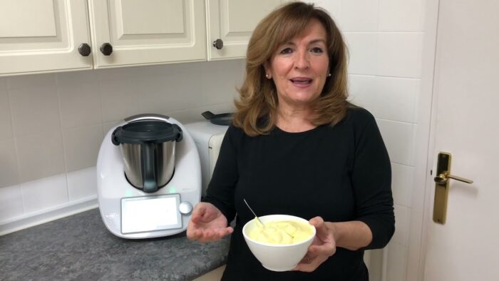 Mayonesa Casera con  Thermomix/receta de Justa Molina                                   #JustaMolina