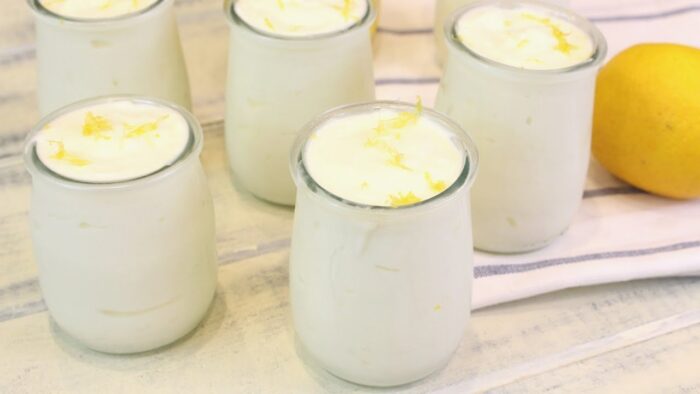 Mousse de limón con SOLO 3 INGREDIENTES en Thermomix