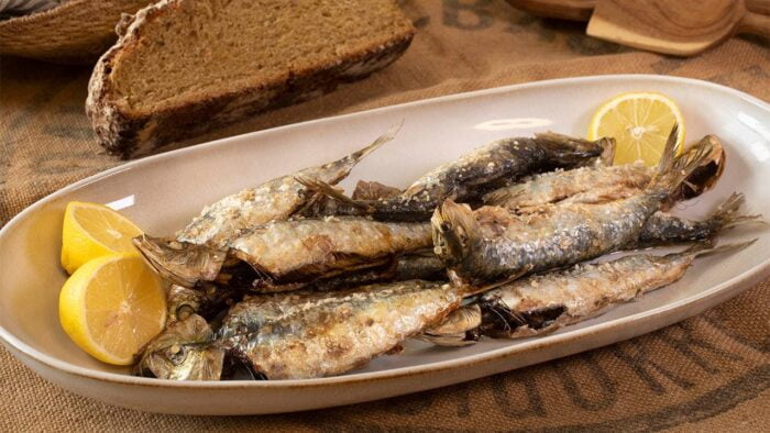 Olor CONTROLADO. Sardinas asadas en FREIDORA.