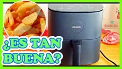 💚 PRUEBA tu FREIDORA de AIRE SIN ACEITE COSORI L501 4,7 litros 🍟 PATATAS FRITAS en AIR FRYER
