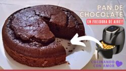 Pan de Chocolate en AirFryer/Freidora de Aire Chefman – Receta México 2022
