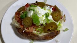 Papas 🥔 horneadas en la freidora de aire | papa asada en la air fryer