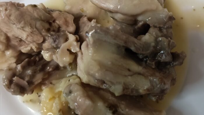 Pollo a las hierbas,fácil y rico con Thermomix