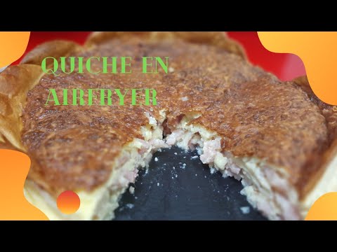 QUICHE EN FREIDORA DE AIRE #cosori #airfryer #quiche