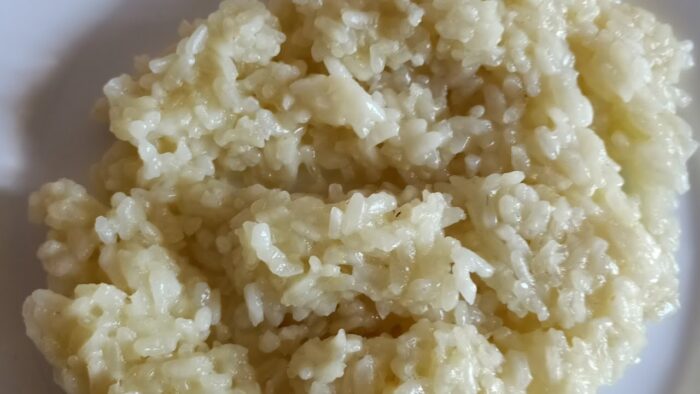 Risotto al limón, fácil y rico con Thermomix
