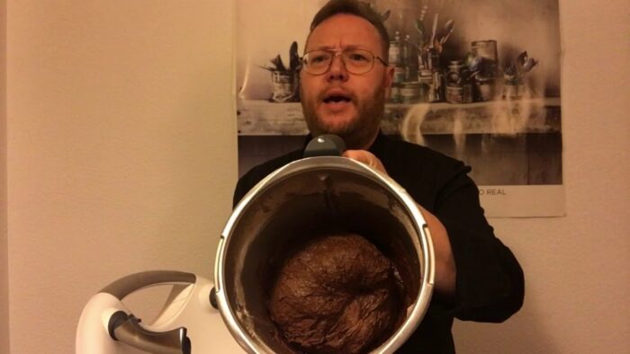 Roscon de Chocolate relleno de trufa con Thermomix y José Ángel