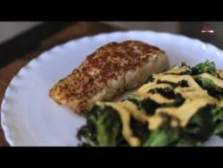 Salmón a la mostaza en Freidora de aire